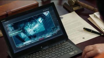 Sony Vaio Laptop used by Brenner (Adam Sandler) in Pixels