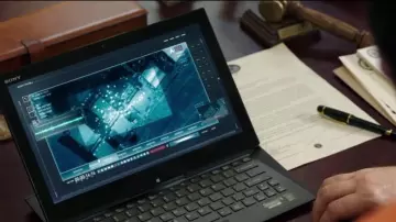 Sony Vaio Laptop used by Brenner (Adam Sandler) in Pixels