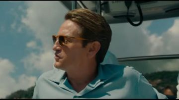 Sunglasses in Brown worn by Benoît Magimel in A GIRL EASY-trailer (2019) Zahia Dehar