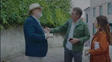 Tan pants worn by Jimmy (Brendan Gleeson) in Frankie