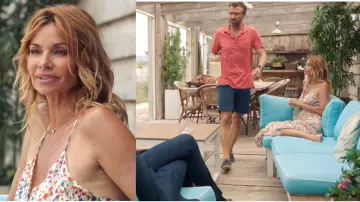 The printed dress from Chloe (Ingrid Chauvin) in Tomorrow belongs to us