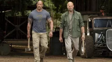 La veste kaki de Shaw (Jason Statham) dans Fast & Furious : Hobbs & Shaw