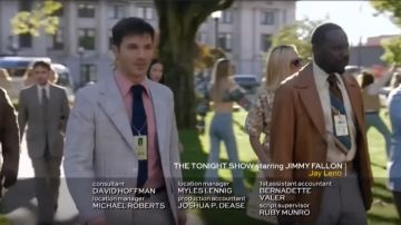 Navy Blue Classic Solid Color Slim Tie worn by Wyatt Logan (Matt Lanter) in Timeless (S01E06)