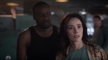 Heavyweight Cotton Tank Top worn by Rufus Carlin (Malcolm Barrett) in Timeless (S03)