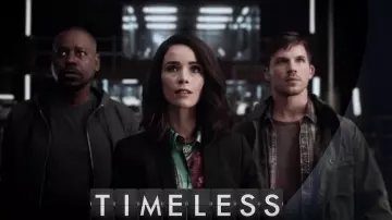 Black Ponte Clean Core Blazer worn by Lucy Preston (Abigail Spencer) in Timeless (S03)