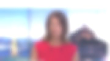 The red dress draped Carole Gaessler in the 19/20