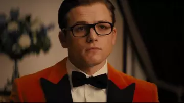 Anteojos usados por Eggsy (Taron Egerton) como se ve en Kingsman 2: The Golden Circle