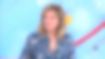 The printed Shirt of Valérie Maurice in Télématin