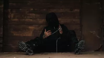 Nike VaporMax sneakers worn by scarlxrd in his FADED. music video