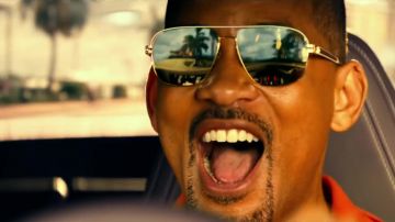 Pas de Faim Sama Eyewear lunettes de soleil portées par le Détective Mike lowrey chargé (will Smith) dans Bad Boys pour la Vie