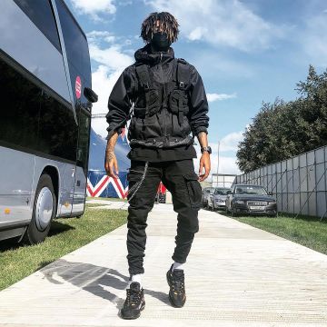 HAMC chest rig worn by Scarlxrd on his Instagram account @scarlxrd