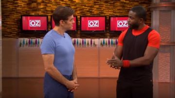 Pantalones negros usados por Donovan Green en The Dr. Oz Show septiembre, 26 2018