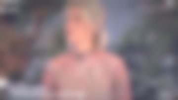 The flounced dress and air, printed ethnic scope by Natacha Harry in Télématin the 06.09.2019