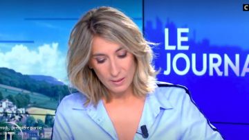 La chemise oxford de Caroline Delage dans William à midi le 05.09.02019