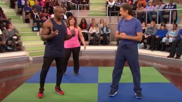Pantalones negros usados por Dolvett Quince en The Dr. Oz Show agosto,22 2019