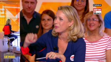 The blouse and two-tone details nodes of Isabelle Moreau in The Info of the true