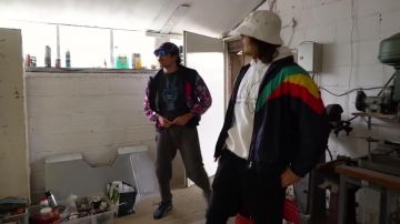 La veste de survêtement portée par Lorenzo dans sa vidéo YouTube Zap Du Sale #5