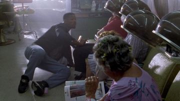 Nike Air Basketball Shoes worn by Mike Lowrey (Will Smith) in Bad Boys