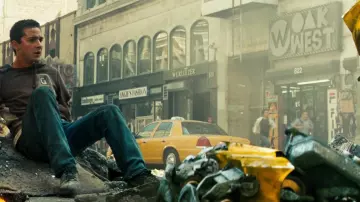 Fila brand sign as seen in Transformers