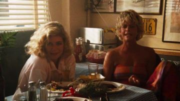 Heinz tomato ketchup de Carole (Meg Ryan) dans Top Gun