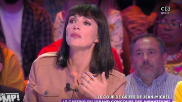 La Veste cintrée poches à rabat de Géraldine Maillet dans Touche pas à mon poste