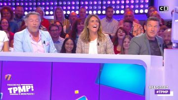 La veste tailleur à carreaux de Valerie Benaïm dans Touche pas à mon poste et C'est que de la télé