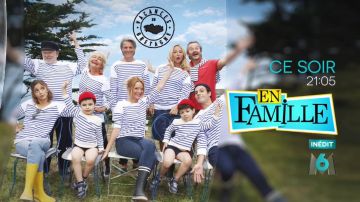 The marinière long sleeve family The Kervelec in a Family in Brittany