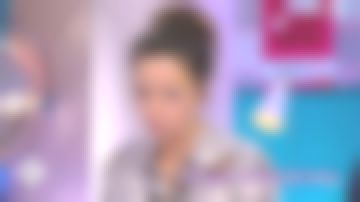 La robe en soie créme et noir de Marion Ruggieri dans C à vous le 10.09.2019