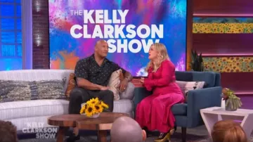 Amiri Star Shirt worn by Dwayne Johnson as seen in The Kelly Clarkson Show SEPTEMBER 9, 2019