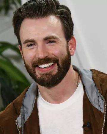 Brunello Cucinelli White T-Shirt worn by  Chris Evans Toronto Film Festival September 7, 2019_