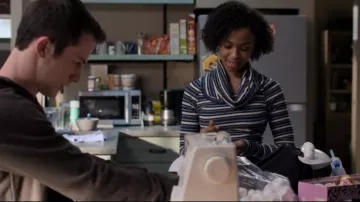 Free People cape cod thermal worn by Ani Achola (Grace Saif) in 13 Reasons Why (S03E07)