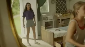 Short grey worn by Jeremiah (Karelle Tremblay) in Jeremiah S1E19