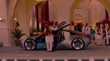 BMW i8 driven by Ethan Hunt (Tom Cruise) in Mission: Impossible - Ghost Protocol