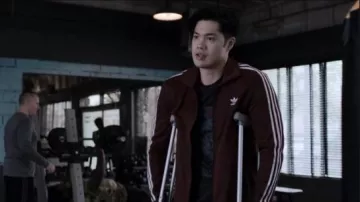 Adidas jacket worn by Zach Dempsey (Ross Butler) in 13 Reasons Why (S03E11)