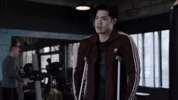 Adidas jacket worn by Zach Dempsey (Ross Butler) in 13 Reasons Why (S03E11)