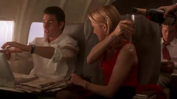 Moët & Chandon vin bu par Anne-Louise (Ingrid de la Bière) dans Jerry Maguire