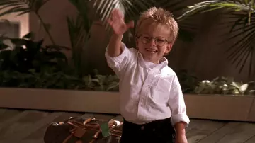 Louis Vuitton leather bag of Ray Boyd (Jonathan Lipnicki) in Jerry Maguire