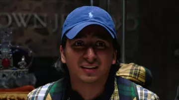 Polo Ralph Lauren Blue Cap worn by Flash Thompson (Tony Revolori) in Spider-Man: Far from Home