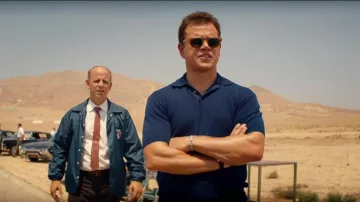 Polo usado por Carroll Shelby (Matt Damon) en Ford v. Ferrari