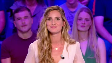 The Long Dress Pleated Long-Sleeved, Marie Portolano in Canal Football Club