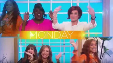 Equipment harmon shirtdress worn by Eve on The Talk SEPTEMBER 11, 2019