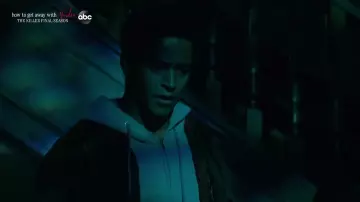 Greu Hoodie worn by Wes Gibbins (Alfred Enoch) in How to Get Away with Murder (S06E01)
