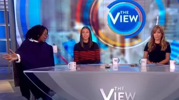 Kule turtleneck Sweater worn by Abby Huntsman on The View September 16, 2019