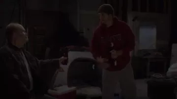 Fanatics Branded red florida state seminoles garnet campus Pullover hoodie worn by Colt Bennett (Ashton Kutcher) in The Ranch Season 4 Episode 1