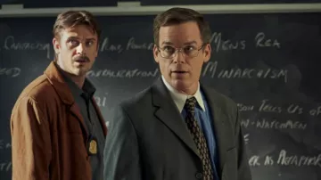 Brown Vintage Jacket worn by (Boyd Holbrook) as seen in In the Shadow of the Moon