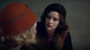 The black hat Ada Shelby (Sophie Rundle) in Peaky Blinders Season 5 Episode 3