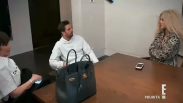 Hermes Birkin 40 Bag Vert Fonce Matte Porosus Crocodile Palladium worn by Kris Jenner in Keeping Up with the Kardashians Season 17 Episode 1