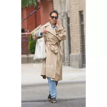 Westward Leaning moore sunglasses worn by Katie Holmes New York City September 16, 2019