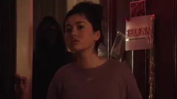 Purple Sweatshirt worn by Helena (Madeleine Adams) in Black Christmas