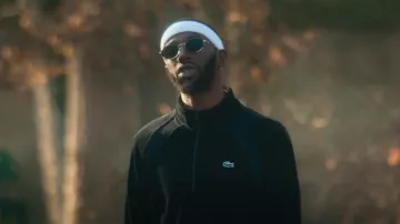 The sweat Lacoste de Alpha Wann in the video Alpha Wann - CASCADE REMIX